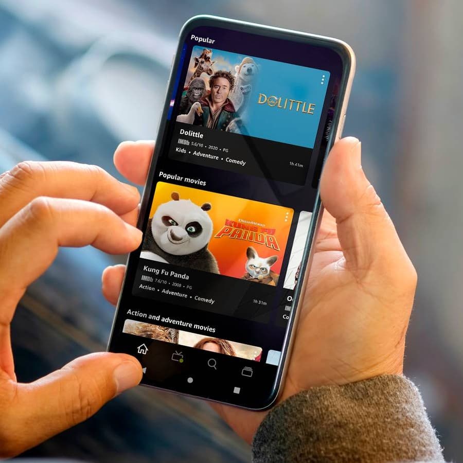 Kemo IPTV on Mobile